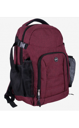 QHP Grooming Rugzak, Burgundy